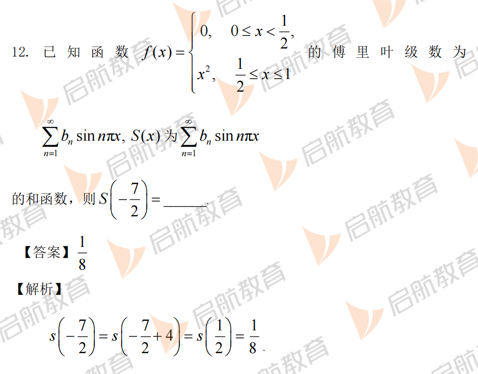 2025考研数学一真题及答案解析:填空题