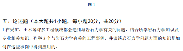 武汉工程大学2024年考研真题：819岩体力学