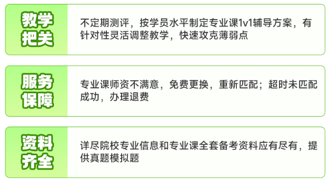 启航考研专业课1V1辅导的核心优势