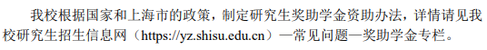 上海外国语大学2026年硕士研究生学费收费标准