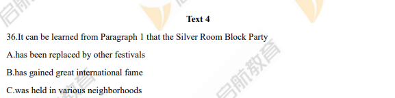 2026考研英语二阅读理解真题答案解析text4