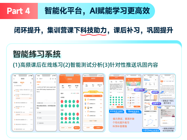 启航考研全年集训营智能化学习平台