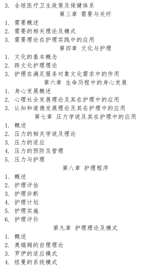 郑州大学2026年硕士学位研究生自命题科目考试大纲-护理综合
