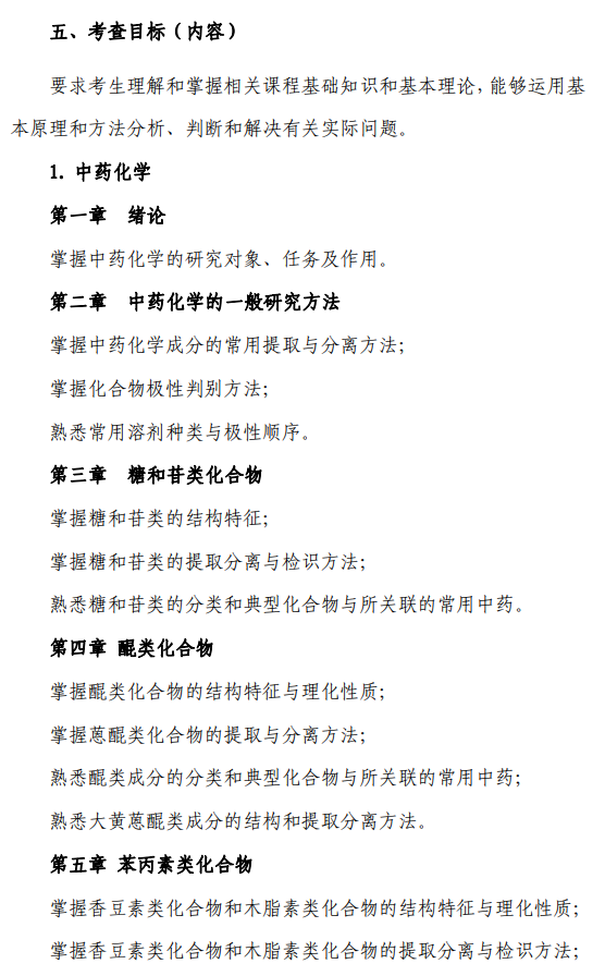 河北中医药大学2026年硕士研究生初试自命题考试大纲-中药专业基础综合