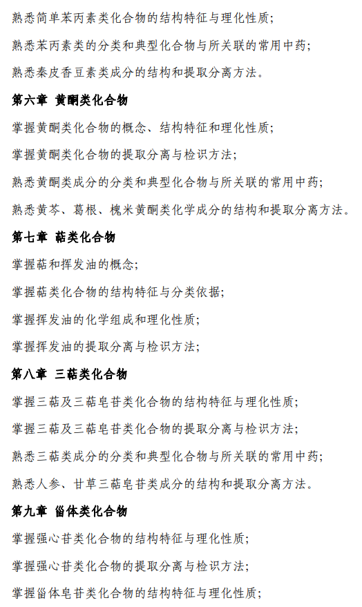 河北中医药大学2026年硕士研究生初试自命题考试大纲-中药专业基础综合