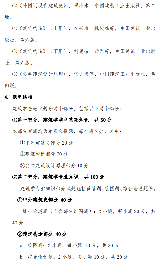沈阳大学2026年硕士研究生招生考试初试考试大纲-建筑学基础