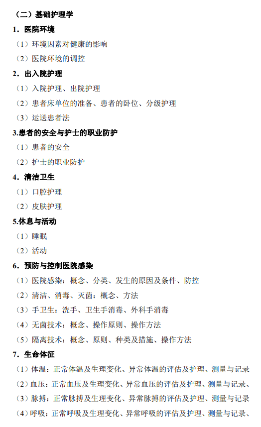安徽中医药大学2026年硕士研究生初试自命题考试大纲-护理综合