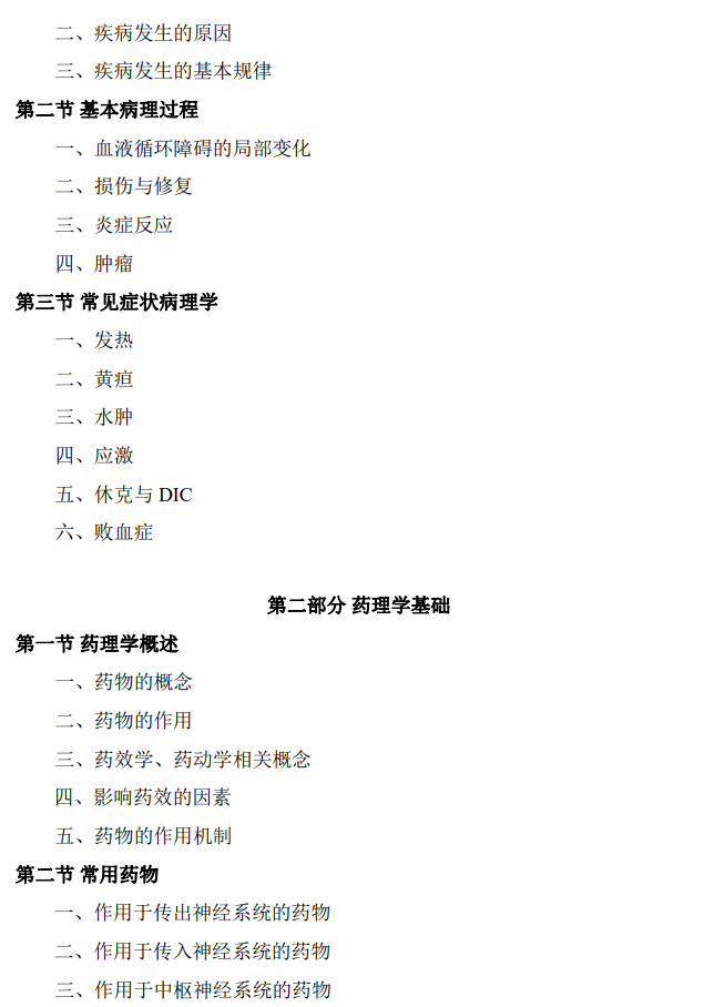 江西农业大学2026年硕士研究生考试大纲-兽医基础