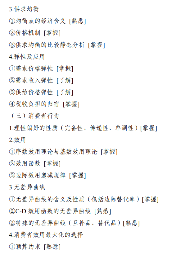 重庆理工大学2026年硕士研究生考研大纲-经济学综合