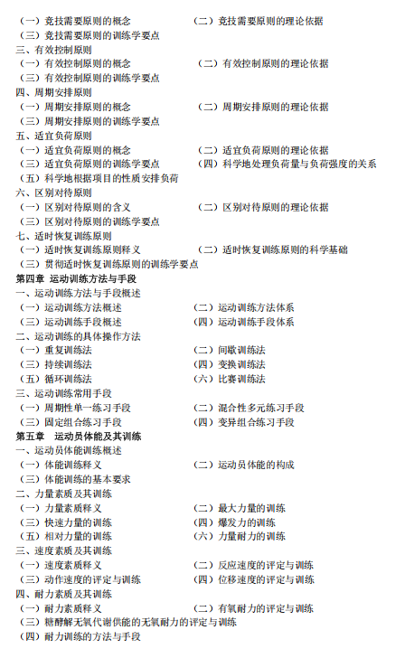 西南财经大学2026年硕士研究生考试大纲-体育综合