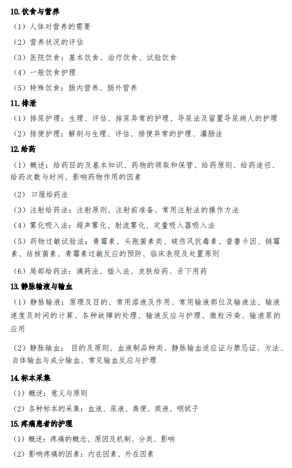 川北医学院2026年硕士研究生自命题考试大纲-护理综合