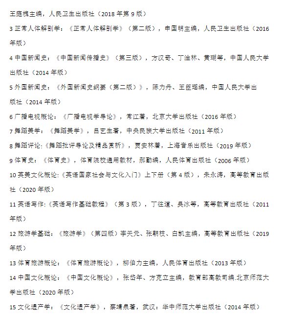 成都体育学院2026年硕士研究生招生考试大纲