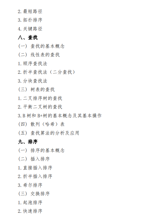 2027中央民族大学《数据结构》(853)初试大纲