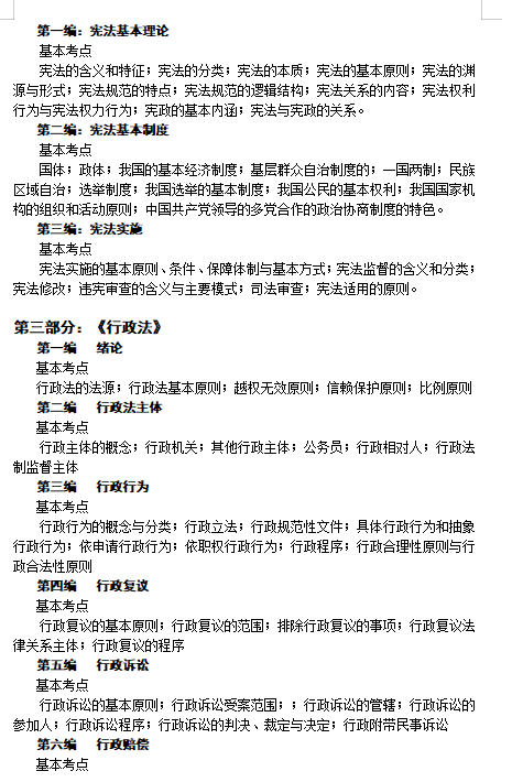 2027华中农业大学《法学综合》(619)考研初试大纲