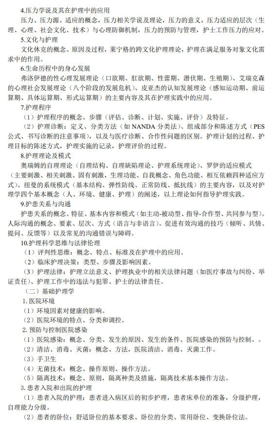 牡丹江医学院2026年研招考试自命题考试大纲-护理综合