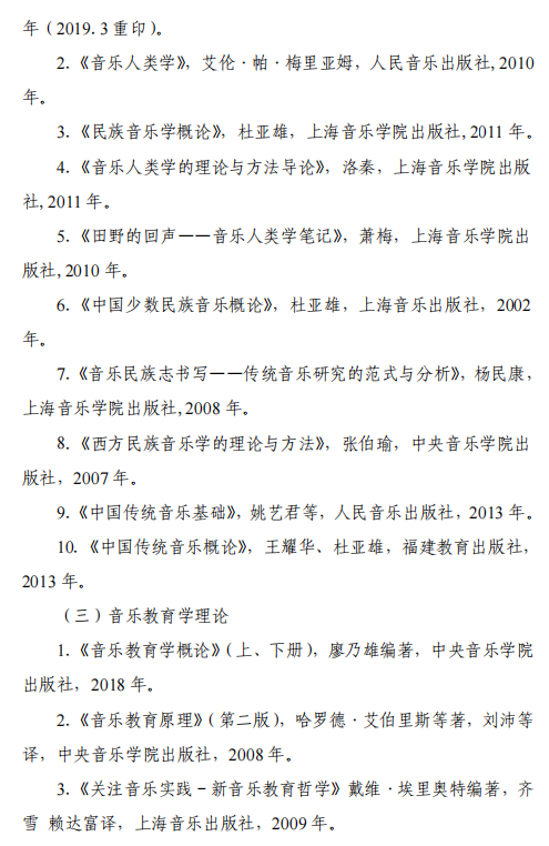 云南艺术学院2026年硕士研究生复试考试大纲-音乐学院