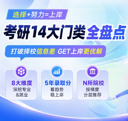 启航教育-考研择校14大门类全解析
