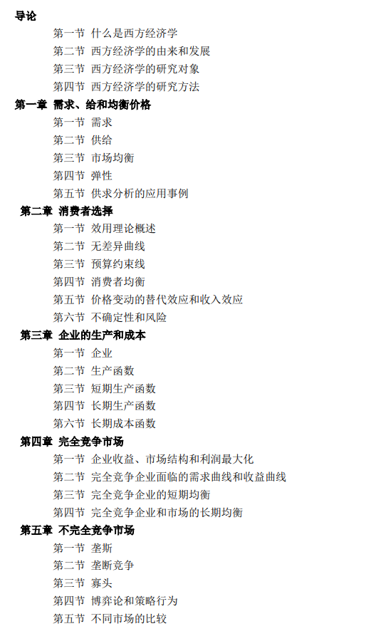 2026年北京语言大学硕士研究生初试考试大纲-经济学