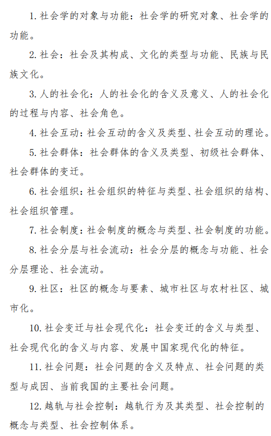 中央民族大学2027年硕士研究生初试考试大纲-社会工作原理