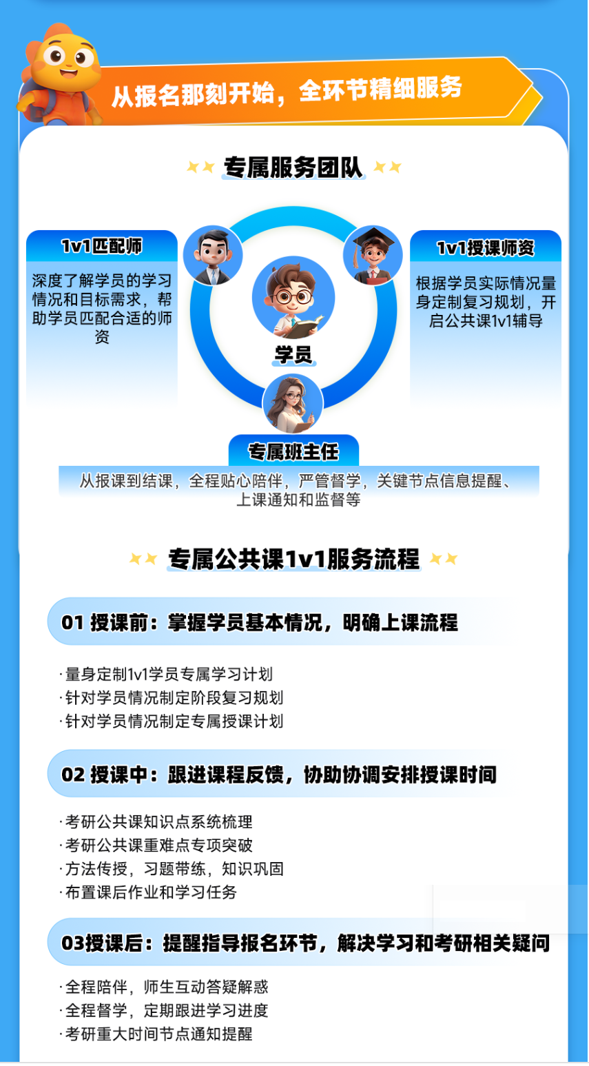 公共课1v1