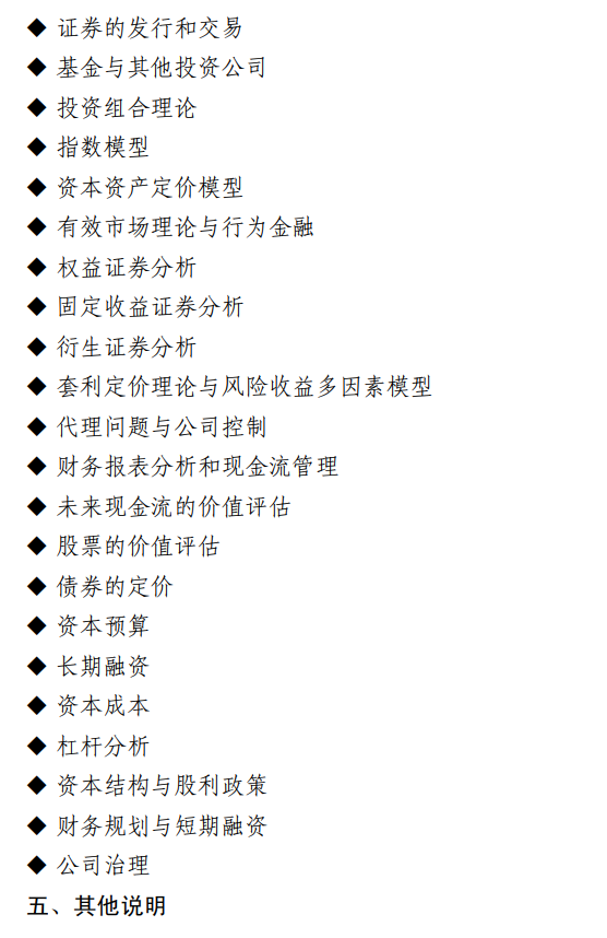 天津职业技术师范大学2027年硕士研究生招生初试考试大纲-金融学综合