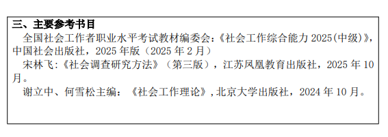 常州大学2027年硕士研究生初试科目考试大纲-社会工作原理