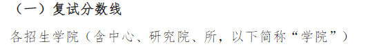 江苏大学2026年硕士研究生招生复试分数线